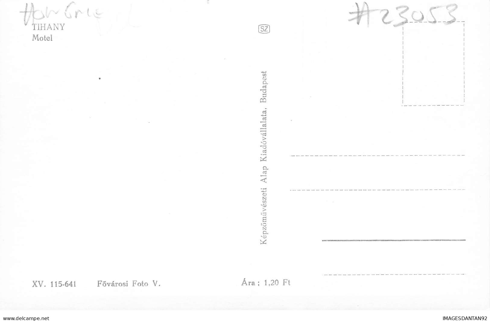 HONGRIE #23053 TIHANY MOTEL - Hongrie