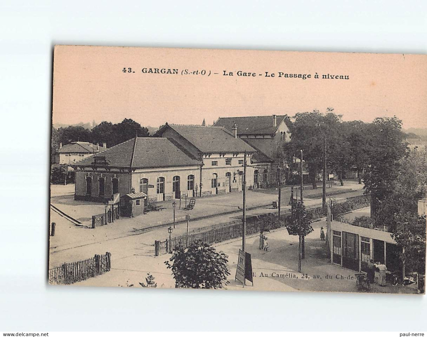 GARGAN : La Gare, Le Passage à Niveau - Très Bon état - Other & Unclassified