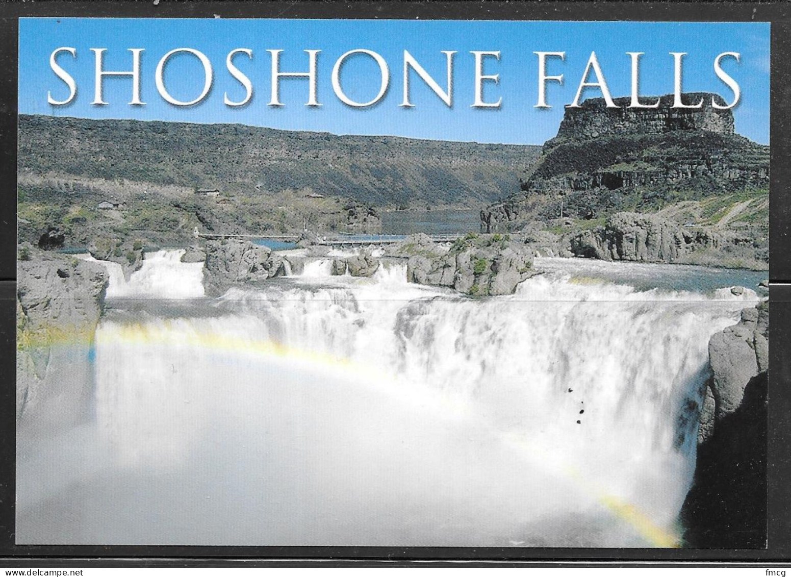 Idaho, Shoshone Falls On Snake River, Unused - Other & Unclassified