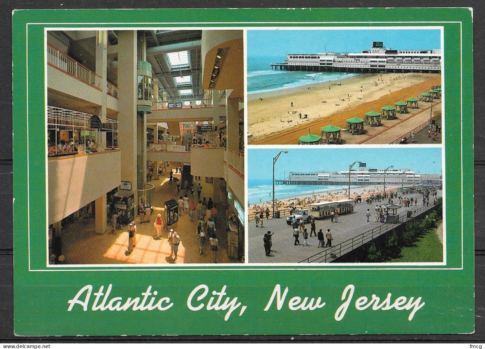 New Jersey, Atlantic City, Multiview, Unused - Atlantic City