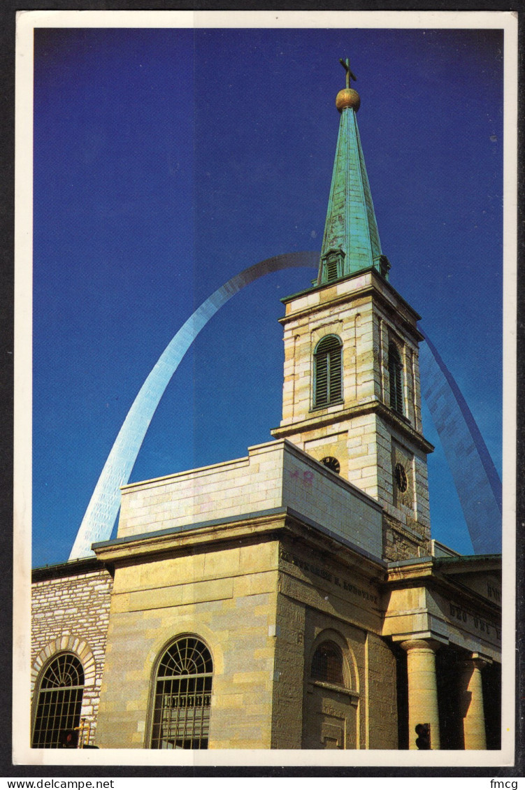 Missouri, St. Louis, Old Cathedral, Gateway Arch, Mailed 1986 - St Louis – Missouri