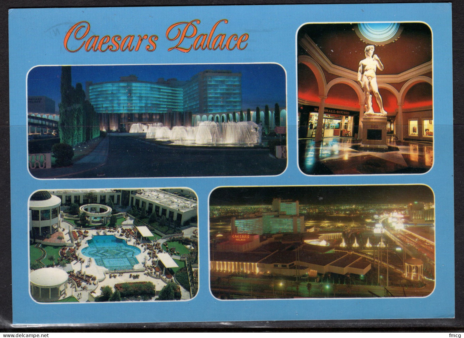 Nevada, Las Vegas, Caesar's Palace, Mailed 1987 - Las Vegas