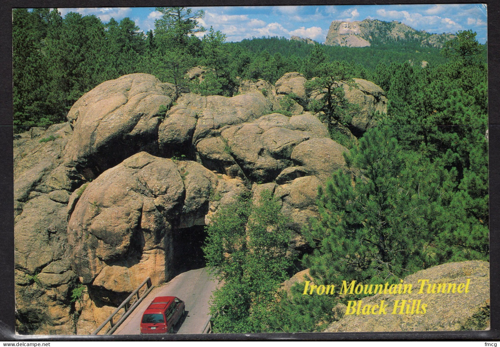 South Dakota, Black Hills, Iron Mountain Tunnel, Mailed 1994 - Altri & Non Classificati