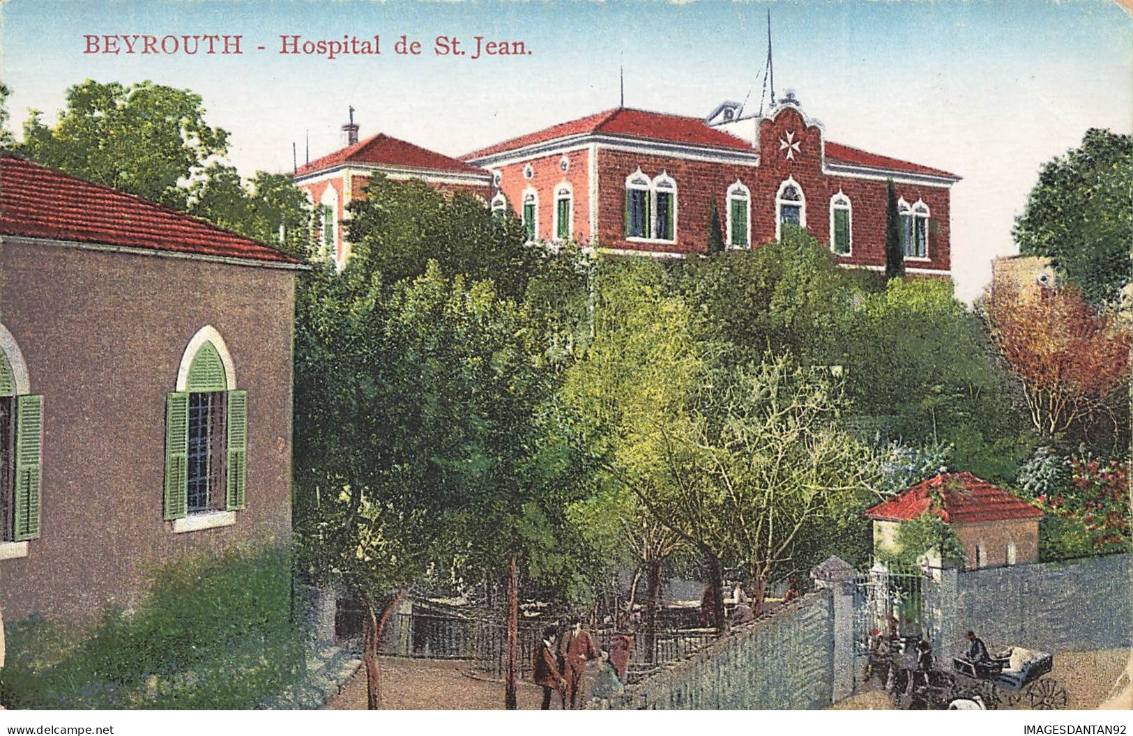 SYRIE SYRIA LIBAN LEBANON #25510 BEYROUTH BEIRUT HOPITAL DE SAINT JEAN - Libanon