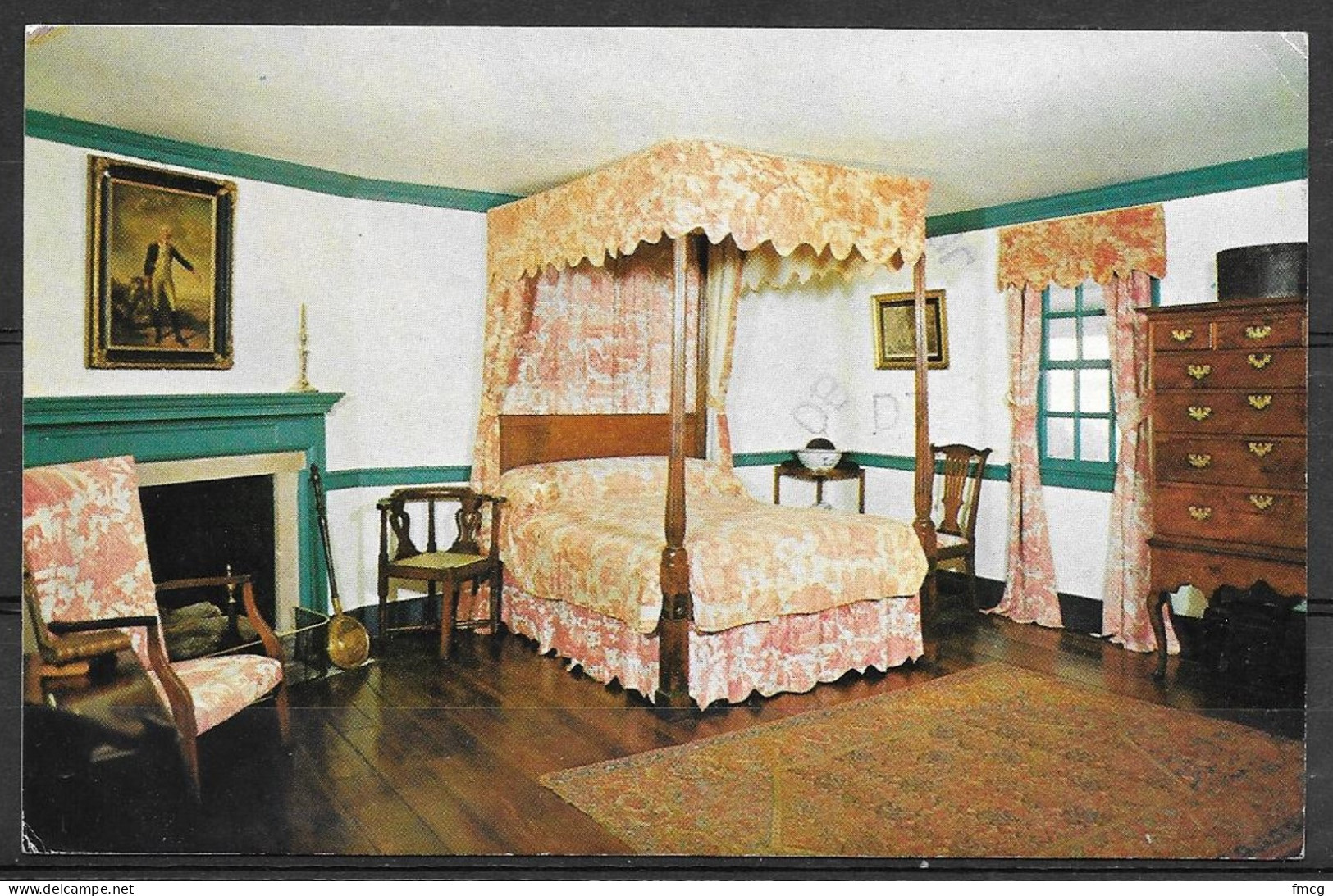 Virginia, Mount Vernon, Lafayette Bedroom, Mailed In 1985 - Sonstige & Ohne Zuordnung