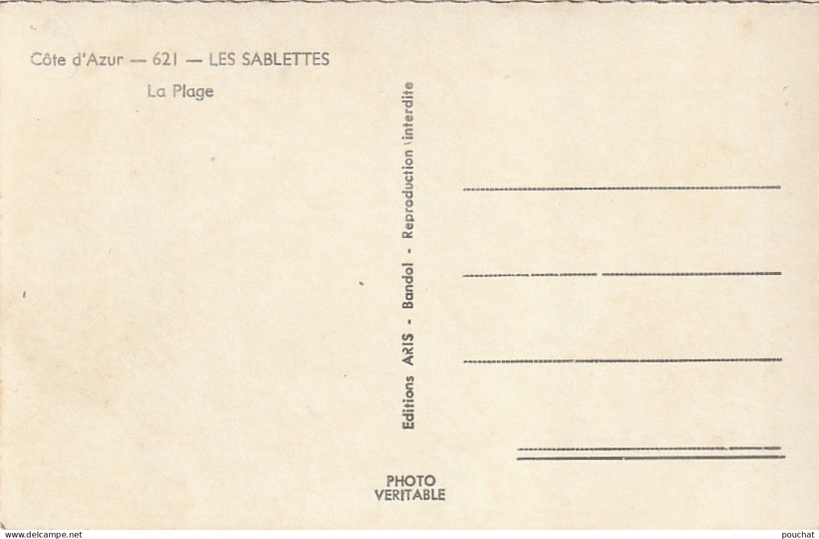 XXX -(83) LES SABLETTES - LA PLAGE - ANIMATION - 2 SCANS - La Seyne-sur-Mer