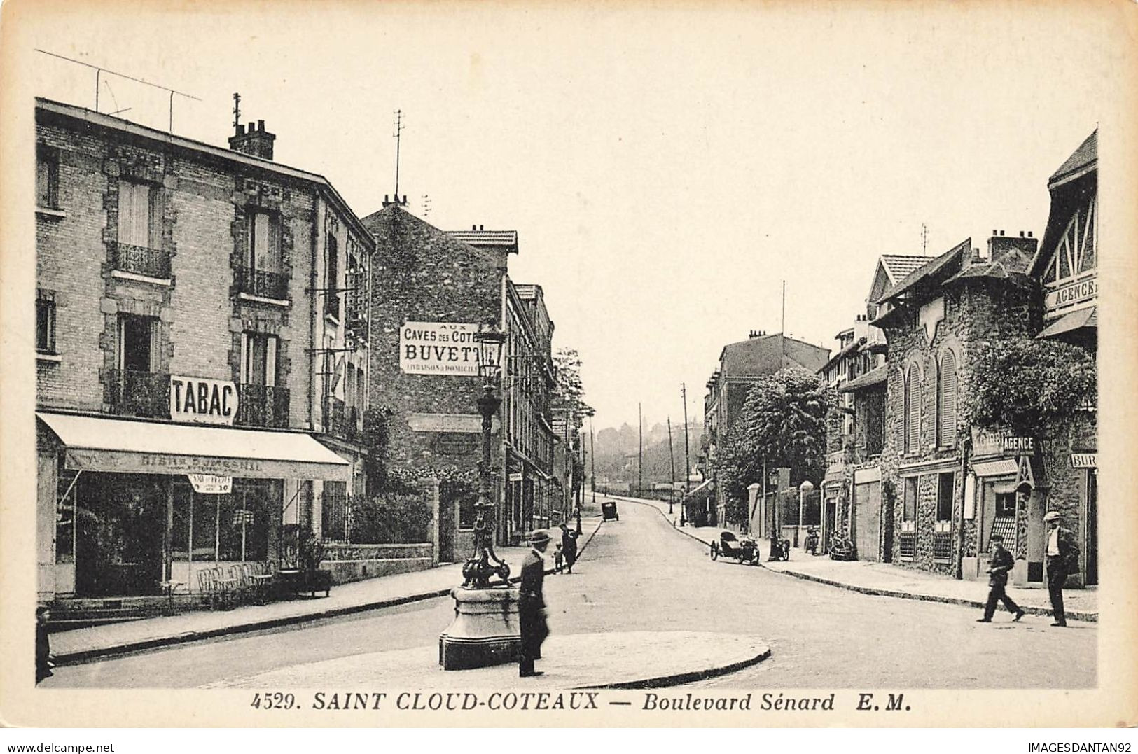 92 ST CLOUD #28141 COTEAUX BOULEVARD SENART TABAC BUVETTE - Saint Cloud