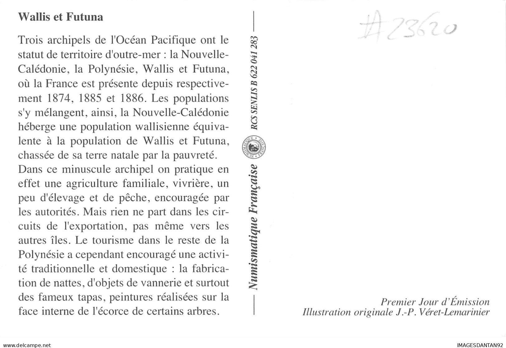 CARTE MAXIMUM #23620 WALLIS ET FUTUNA MATA UTU 1995 VUES AERIENNES DES ILOTS LAGON ILOT NUKULAELAE - Maximumkaarten