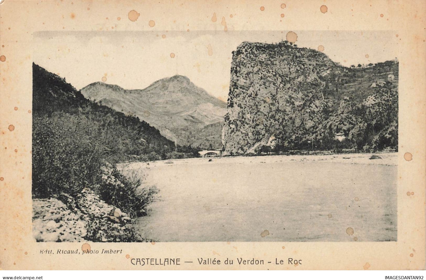 04 CASTELLANE #23146 VALLEE DU VERDON LE ROC - Castellane