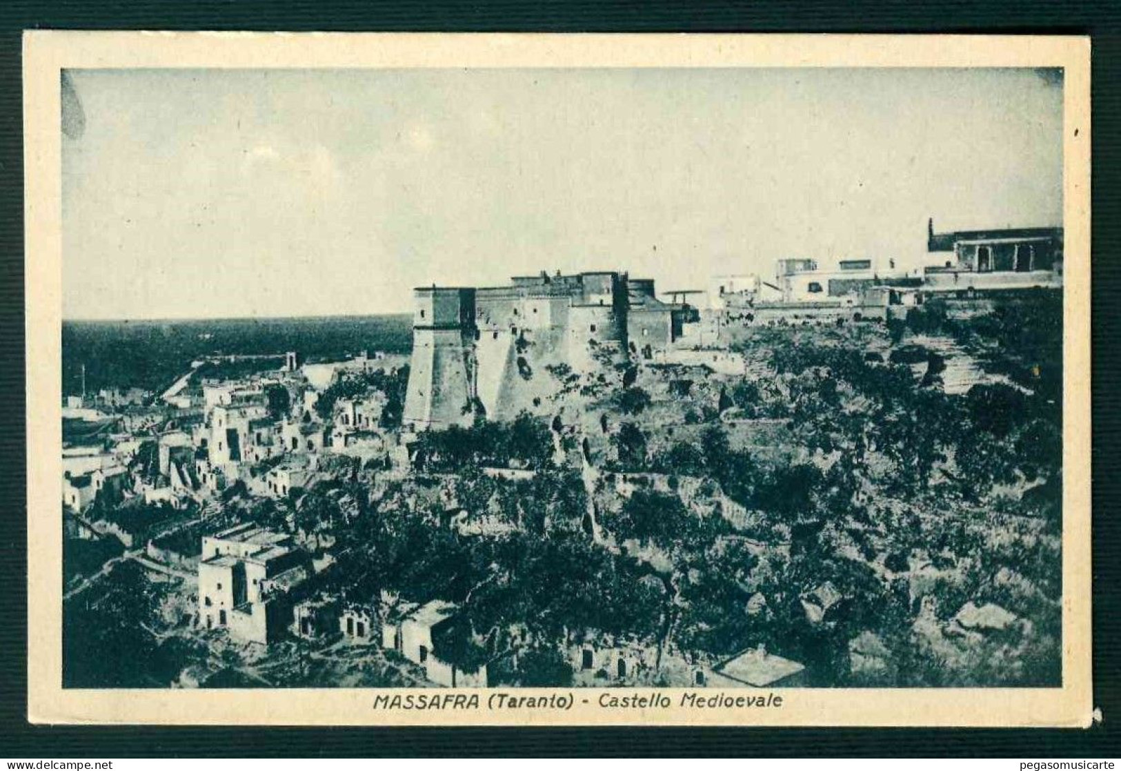 BF138 MASSAFRA - TARANTO - CASTELLO MEDIOEVALE 1930 CIRCA - Otros & Sin Clasificación