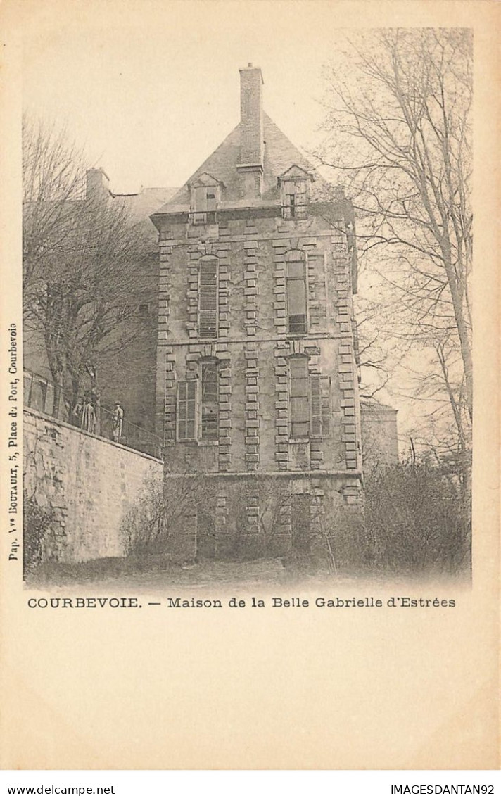 92 COURBEVOIE #24773 MAISON DE LA BELLE GABRIELLE D ESTEE - Courbevoie