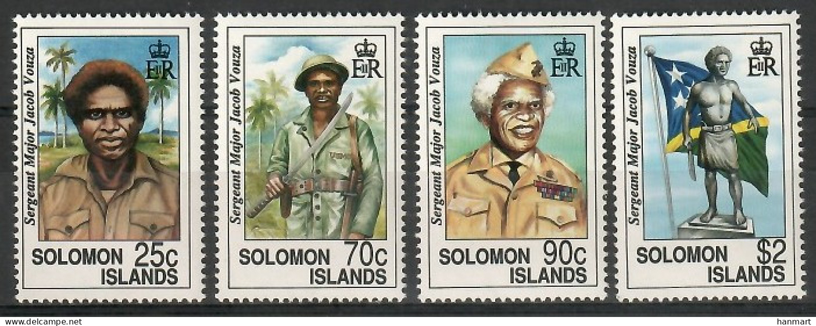 Solomon Islands 1992 Mi 779-782 MNH  (ZS7 SLI779-782) - Briefmarken