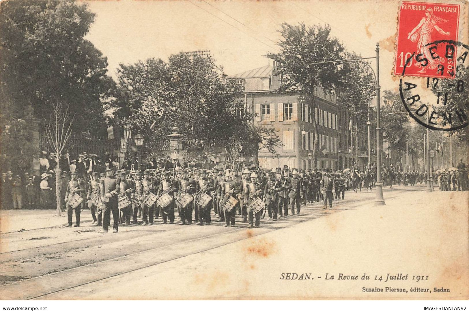 08 SEDAN  #27367 LA REVUE DU 14 JUILLET 1911 - Sedan