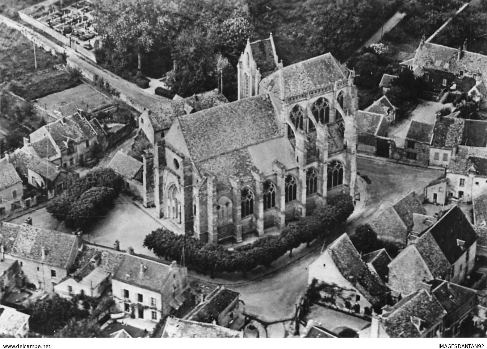 91 ST SULPICE DE FAVIERE #26842 L EGLISE VUE D AVION VUE AERIENNE - Saint Sulpice De Favieres