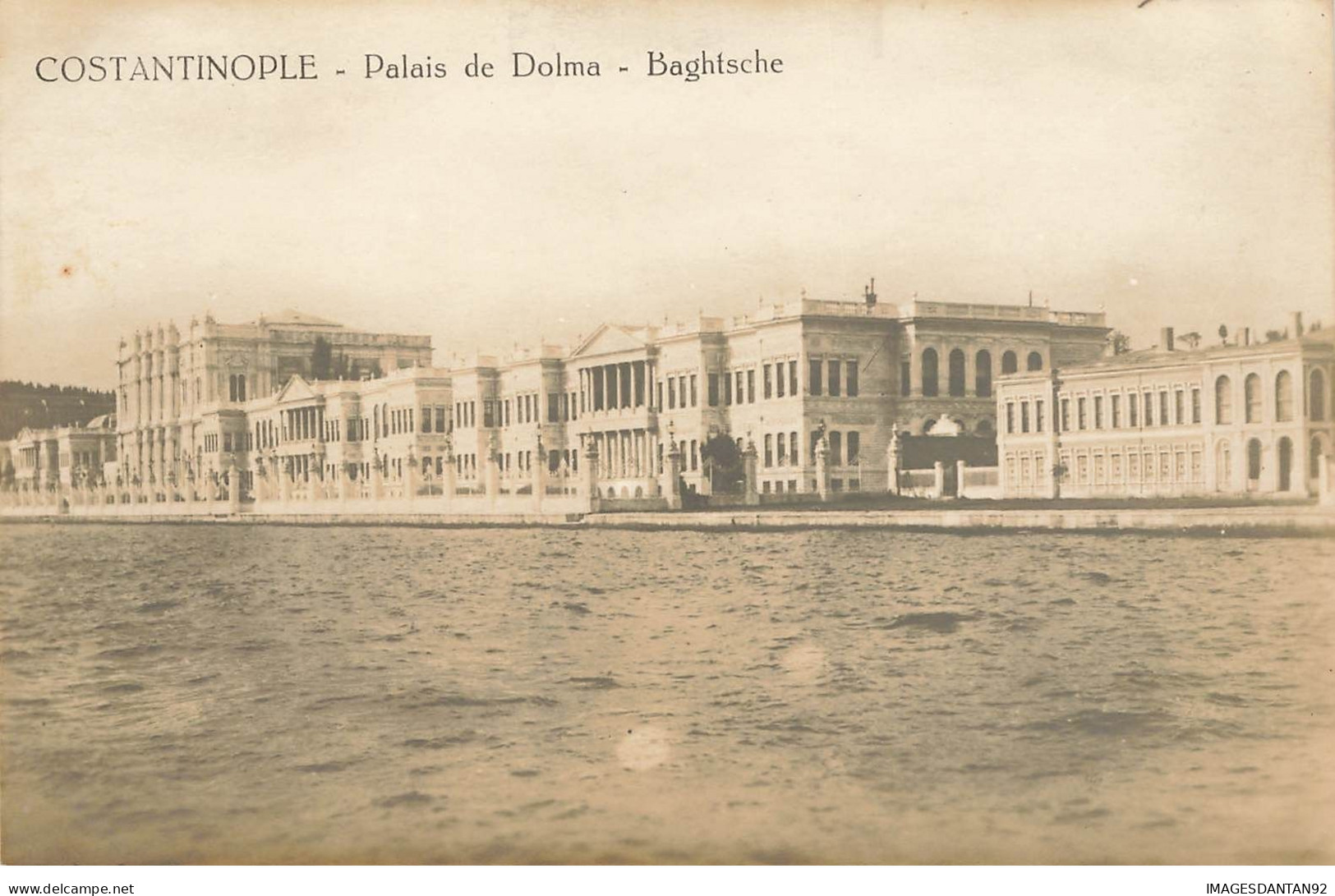 TURQUIE TURKEY TURKIYE #25576 CONSTANTINOPLE PALAIS DE DOLMA BAGHTSCHE - Turquie