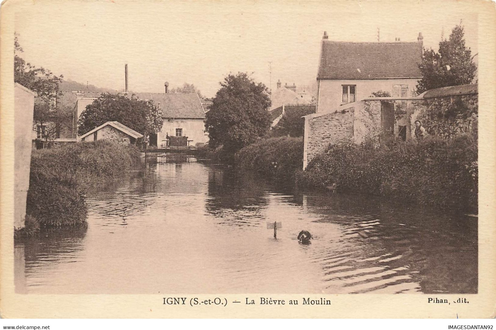 91 IGNY #26838 LA BIEVRE AU MOULIN - Igny