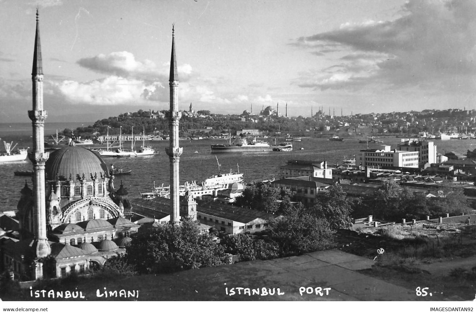 TURQUIE TURKEY TURKIYE #25562 ISTANBUL LIMANI ISTANBUL PORT CARTE PHOTO - Turquie