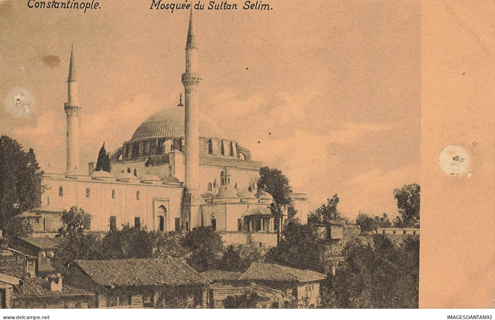 TURQUIE TURKEY TURKIYE #27142 ISTAMBOUL ISTANBUL CONSTANTINOPLE MOSQUEE DU SULTAN SELIM - Turquie