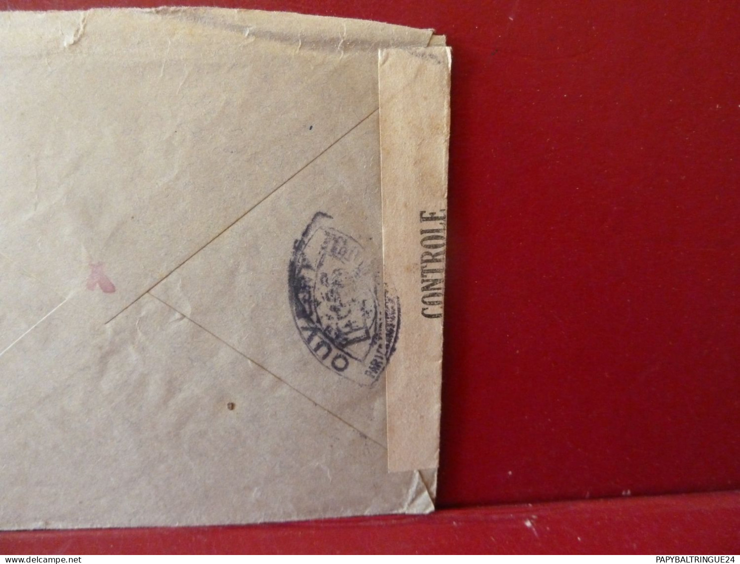 ANCIENNE ENVELOPPE TIMBREE GUERRE 39/45. - Gebraucht