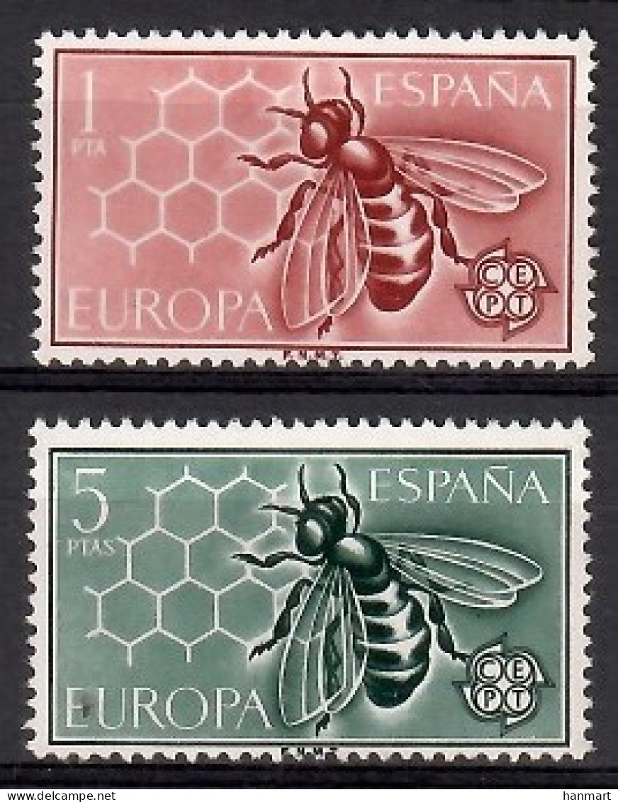 Spain 1962 Mi 1340-1341 MNH  (ZE1 SPN1340-1341) - Otros