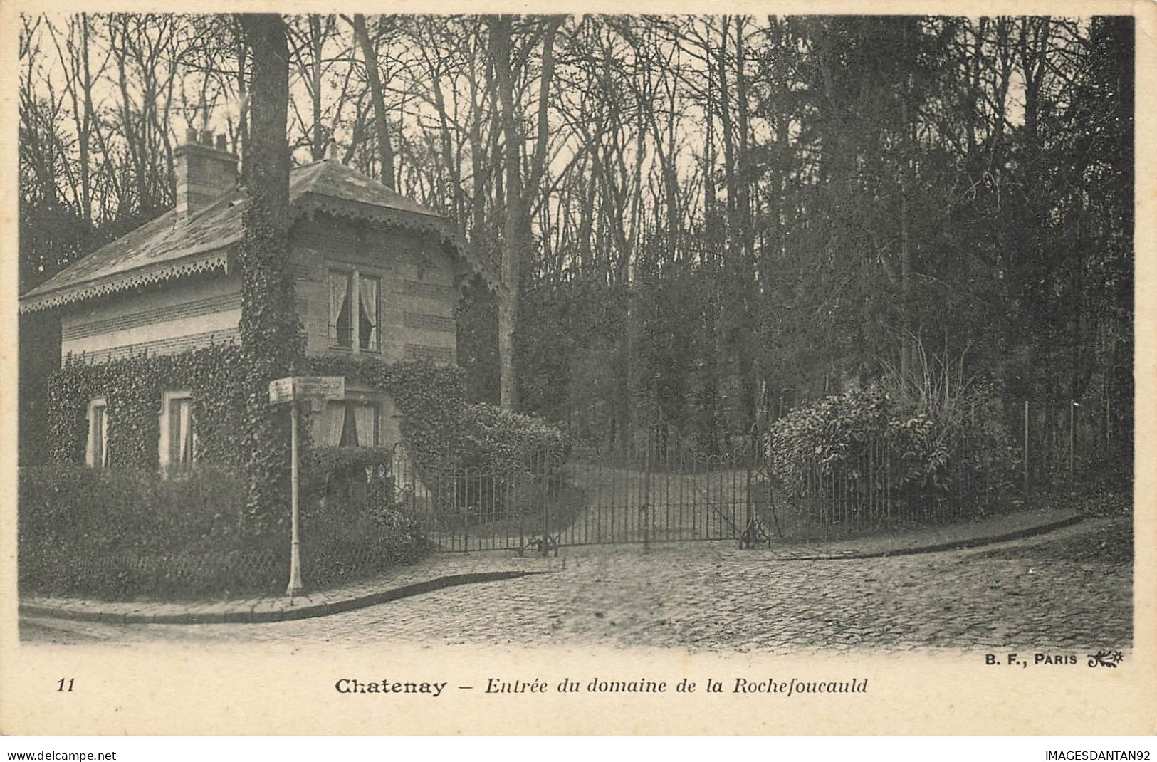 92 CHATENAY MALABRY #24644 ENTREE DU DOMAINE DE LA ROCHEFOUCAULD - Chatenay Malabry