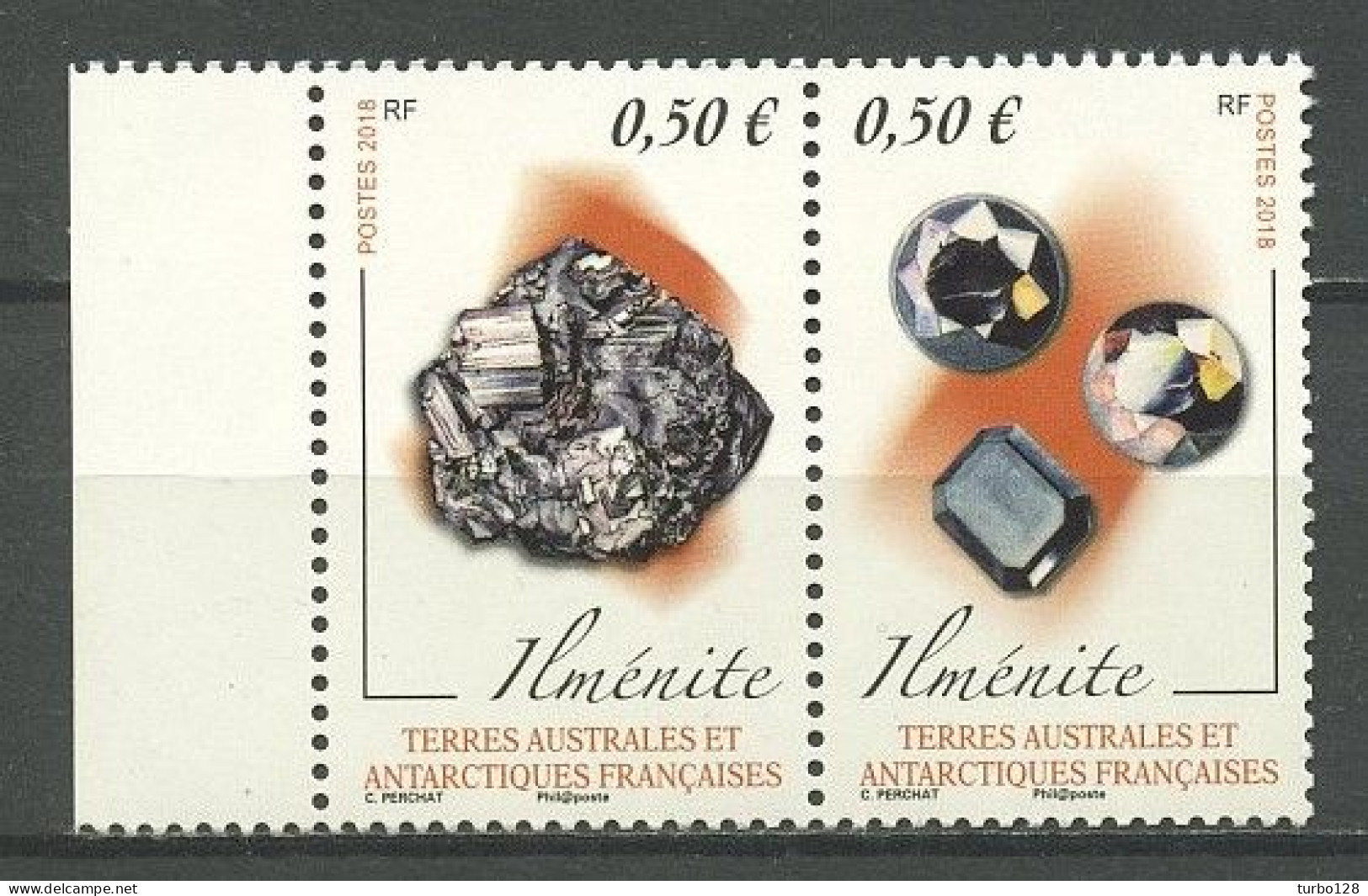 TAAF 2017  N° 845/846 ** Neufs MNH Superbes C 6 € Minéraux Ilménite Minerals Géologie - Nuovi