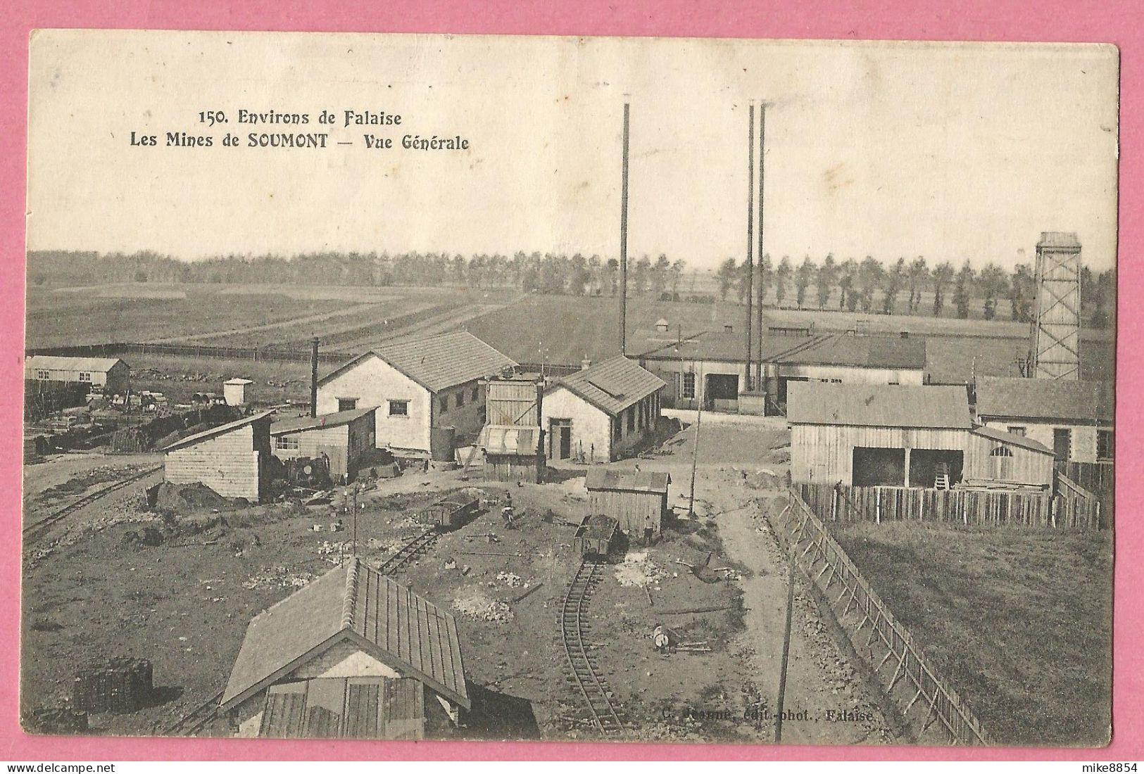 SAS0425  CPA  Environs De Falaise (Calvados)  Les Mines De SOUMONT - Vue Générale  +++++++ - Otros & Sin Clasificación