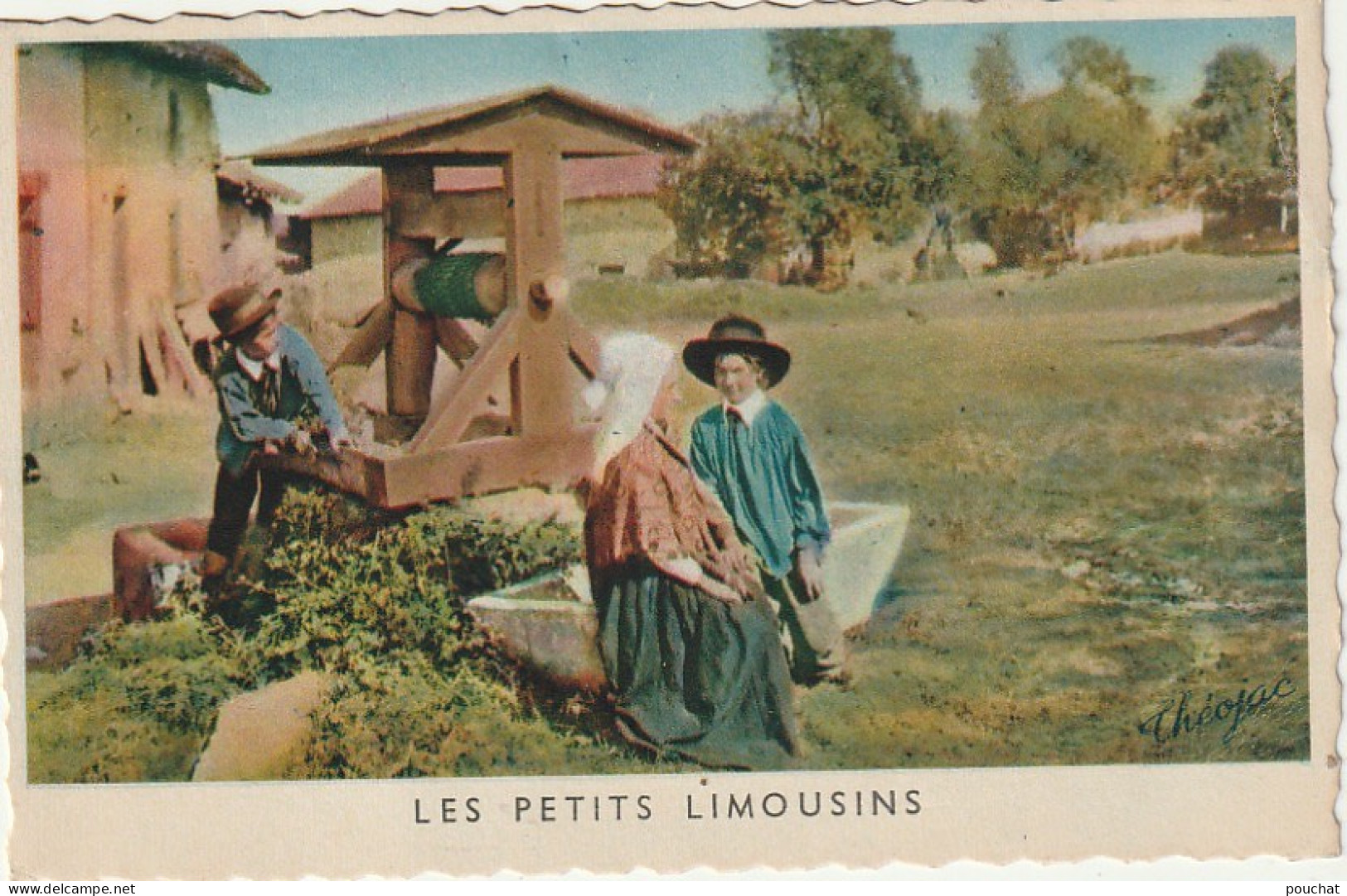 XXX -(87) LES PETITS LIMOUSINS - " NE L' ECOUTEZ PAS JEANNETTE ... " - EDIT. THEOJAC , LIMOGES - Limousin