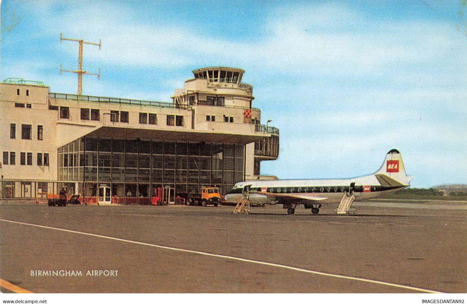 AEROPORT #28536 BIRMINGHAM AIRPORT AVION BEA - Aerodromes