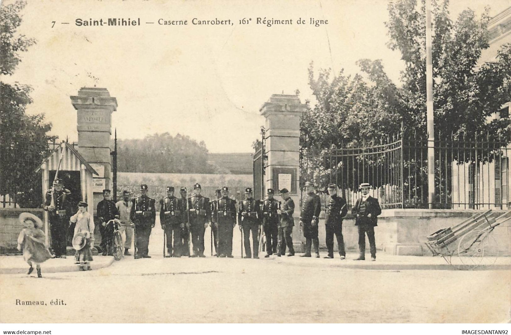 55 SAINT MIHIEL #25927 CASERNE CANROBERT 161 EME REGIMENT LIGNE - Saint Mihiel