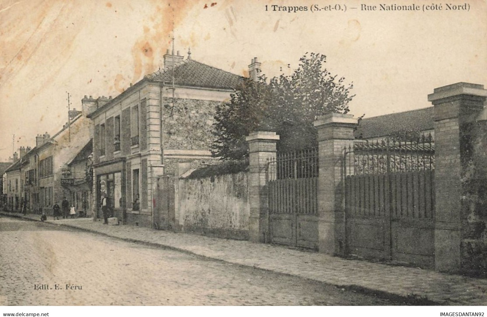 78 TRAPPES #24418 RUE NATIONALE COTE NORD - Trappes