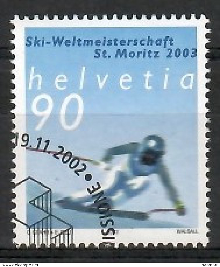 Switzerland 2002 Mi 1816 Cancelled  (SZE1 SWT1816c) - Hiver