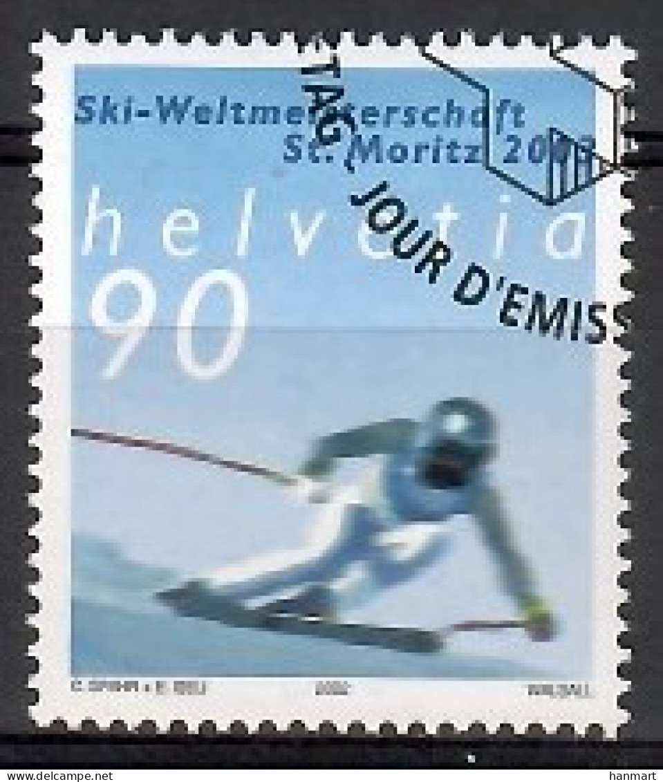 Switzerland 2002 Mi 1816 Cancelled  (SZE1 SWT1816b) - Inverno