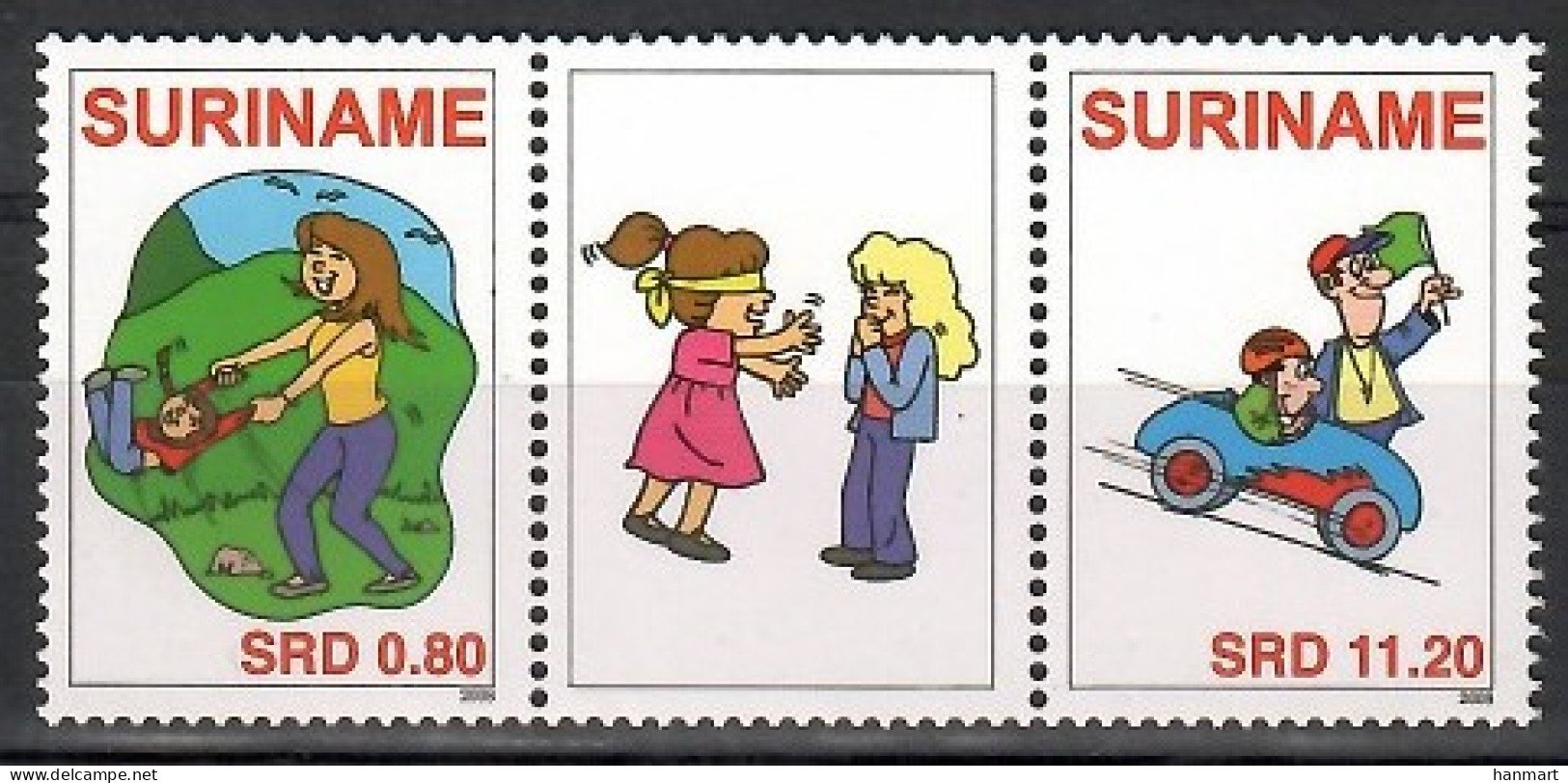 Suriname 2008 Mi 2250-2251 MNH  (ZS3 SRNdre2250-2251) - Sonstige & Ohne Zuordnung