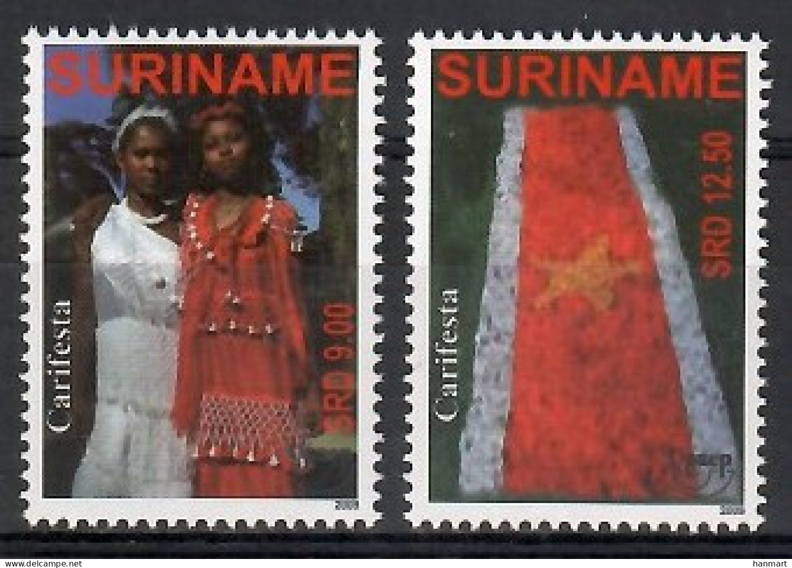 Suriname 2008 Mi 2240-2241 MNH  (ZS3 SRN2240-2241) - Stamps