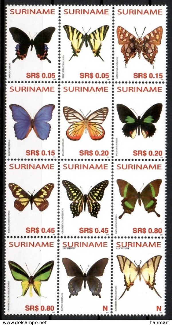 Suriname 2005 Mi 1965-1976 MNH  (ZS3 SRNzwo1965-1976) - Autres