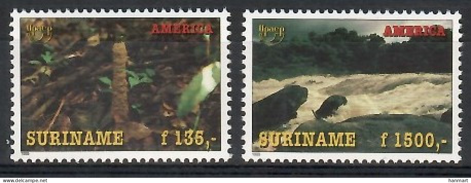 Suriname 1995 Mi 1527-1528 MNH  (ZS3 SRN1527-1528) - Autres & Non Classés