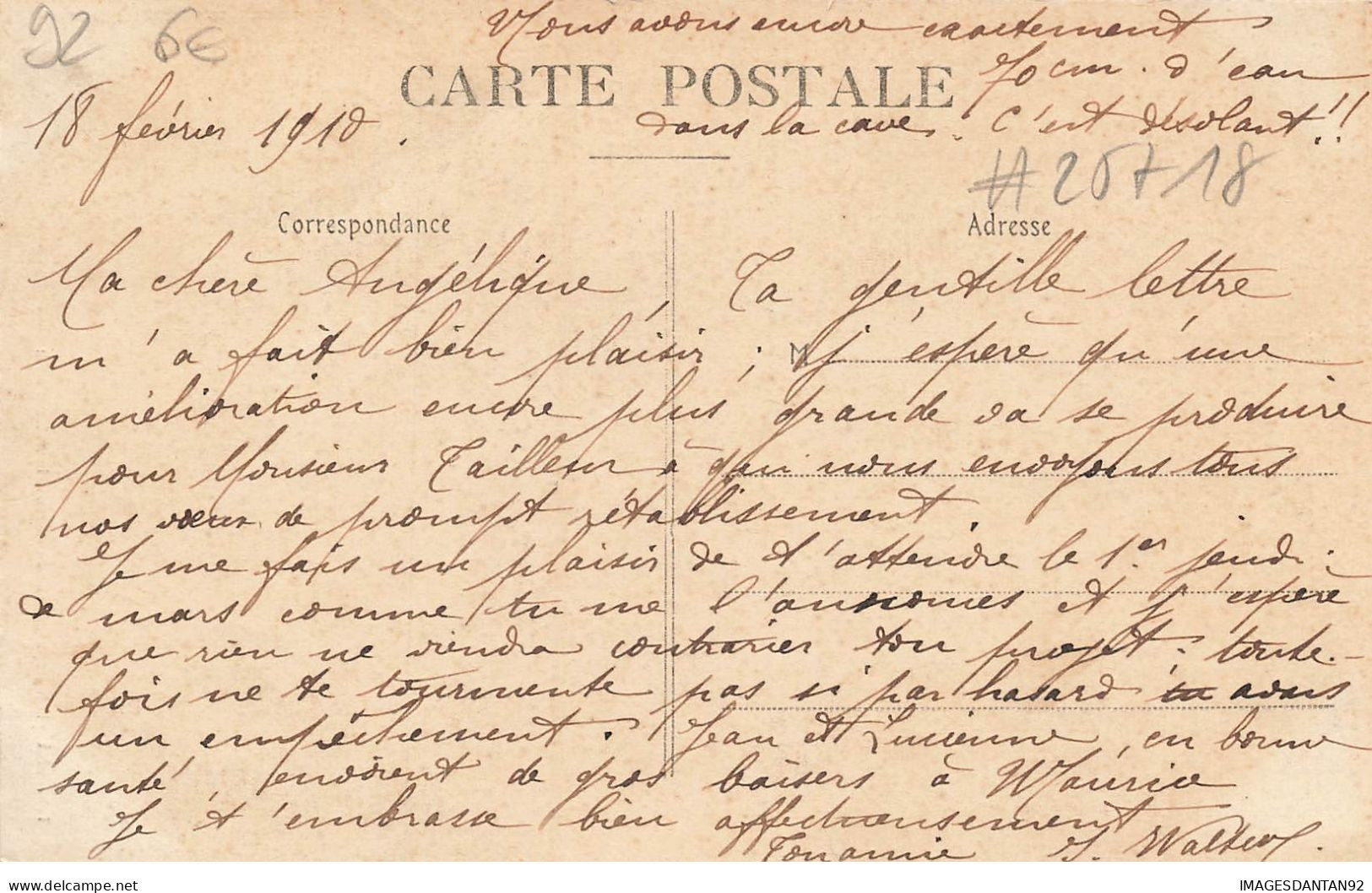 92 LEVALLOIS PERRET #25718 INONDATION DE JANVIER 1910 RUE RIVAY - Levallois Perret