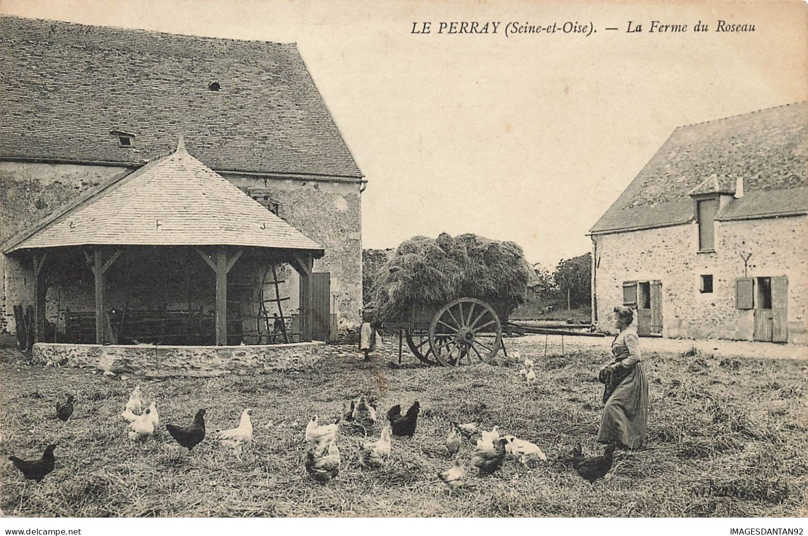 78 LE PERRAY EN YVELINES #23906 FERME DU ROSEAU FERMIERE POULES - Le Perray En Yvelines