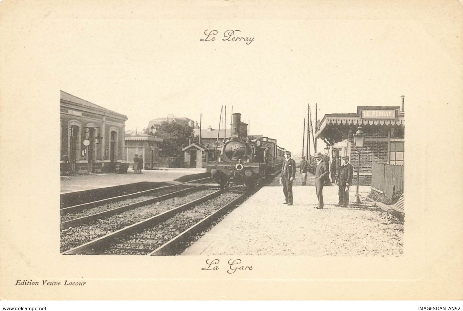 78 LE PERRAY EN YVELINES #23903 GARE LOCOMOTIVE TRAIN - Le Perray En Yvelines