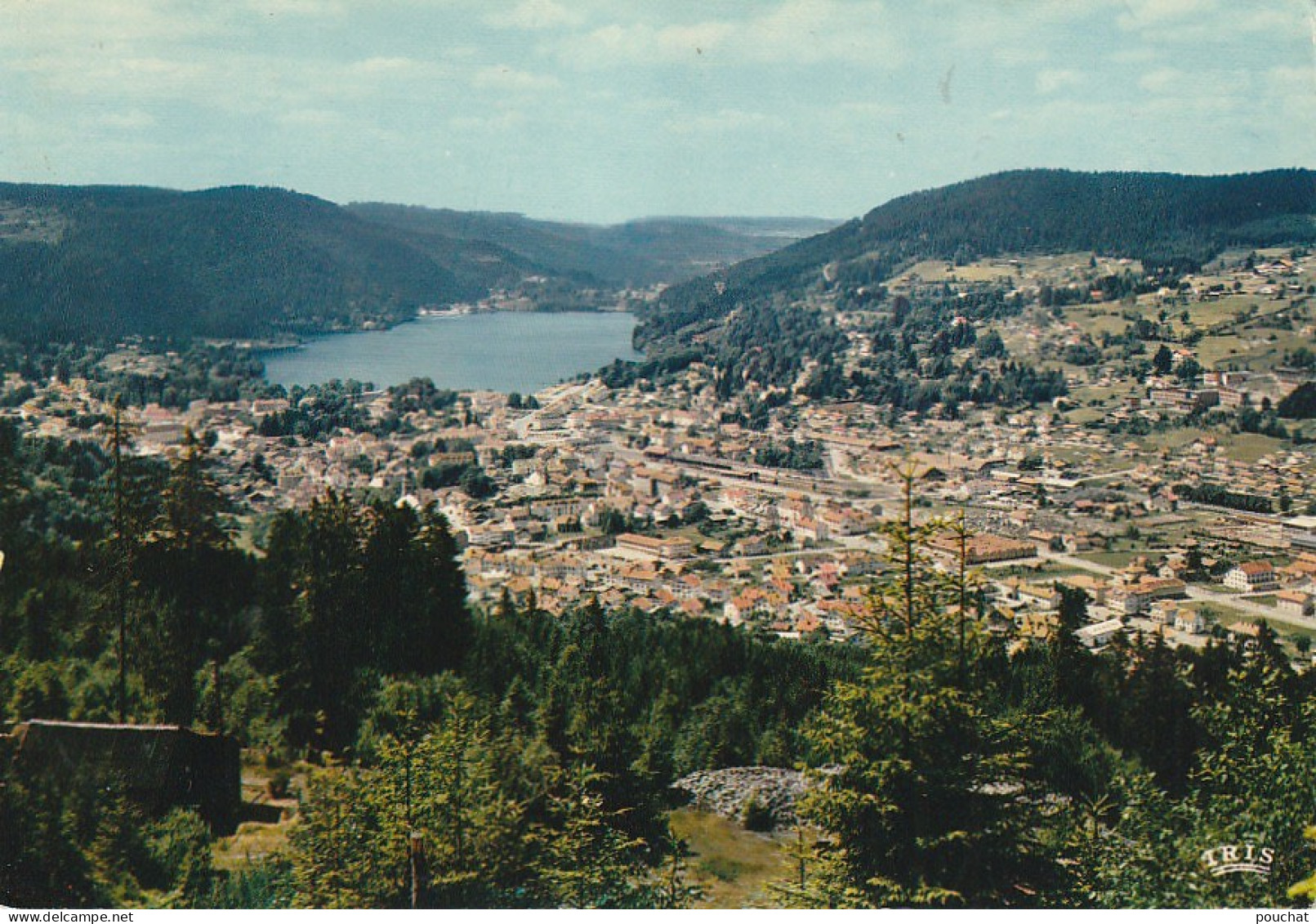 XXX -(88) GERARDMER ET SON LAC - VUE GENERALE - 2 SCANS - Gerardmer