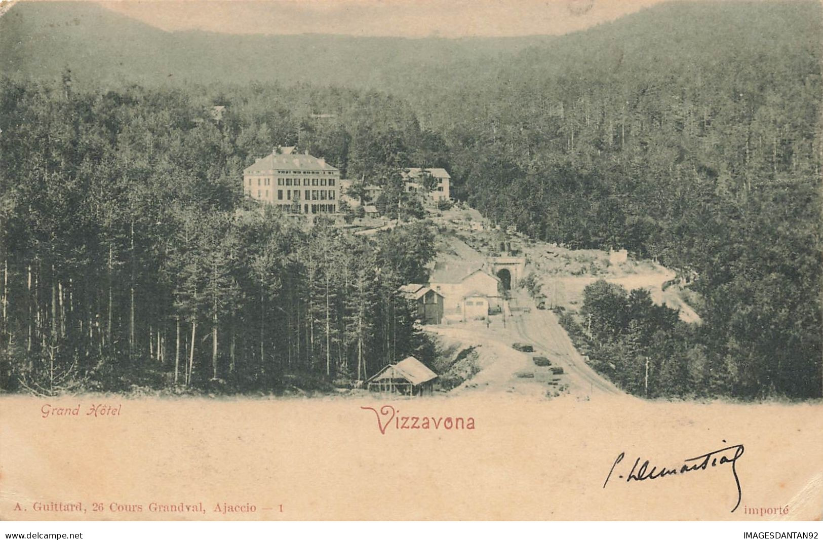 20 2B CORSE #27412 VIZZAVONA GRAND HOTEL - Other & Unclassified