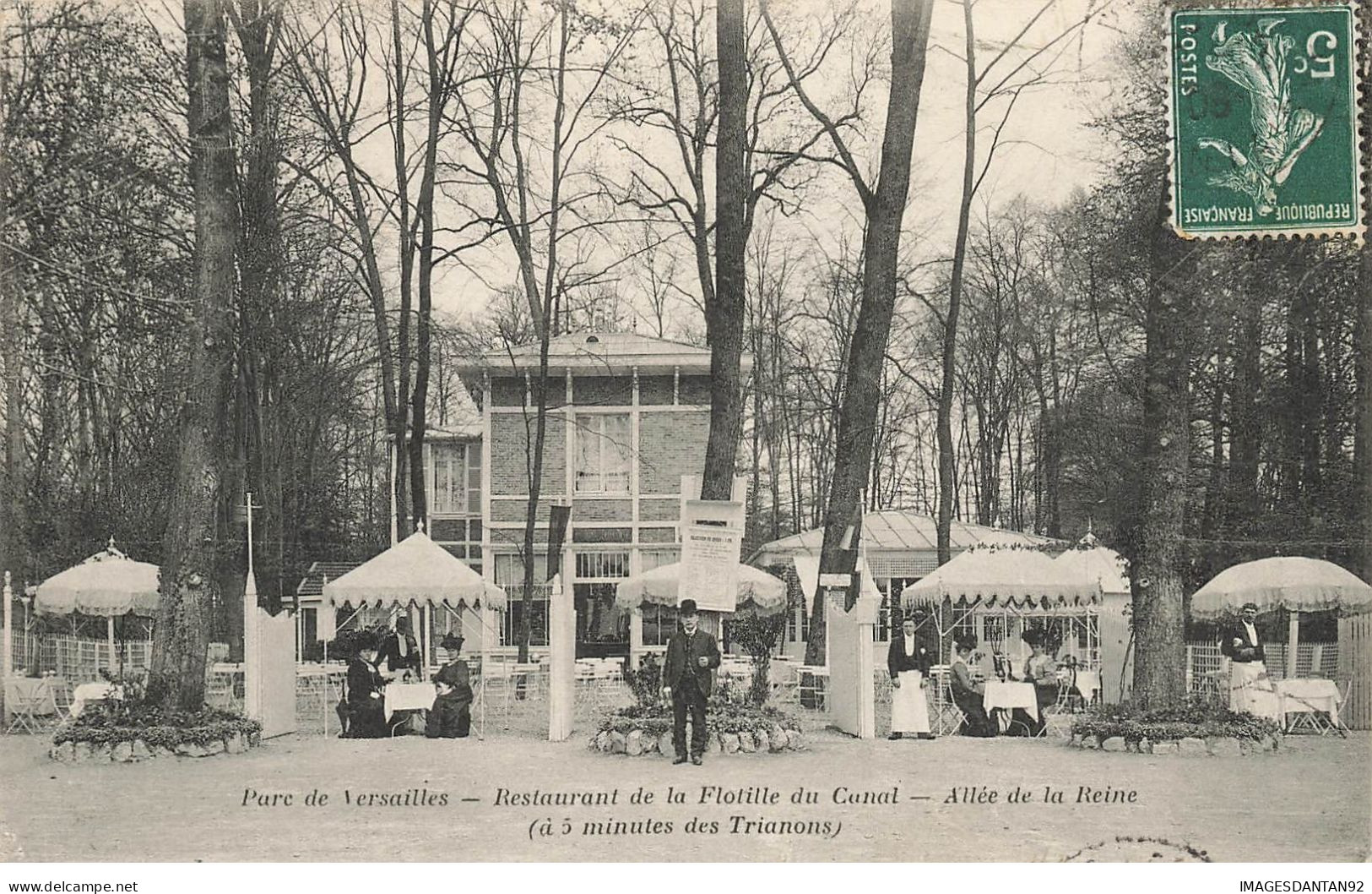 78 VERSAILLES #24222 PARC RESTAURANT DE LA FLOTTILLE DU CANAL ALLEE DE LA REINE - Versailles