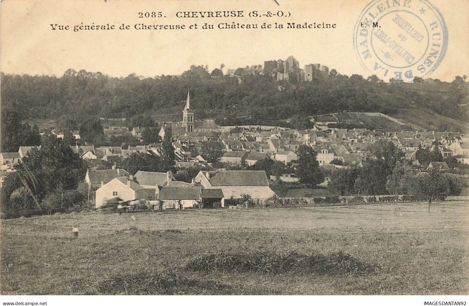 78 CHEVREUSE #23845 VUE GENERALE CHATEAU DE LA MADELEINE - Chevreuse