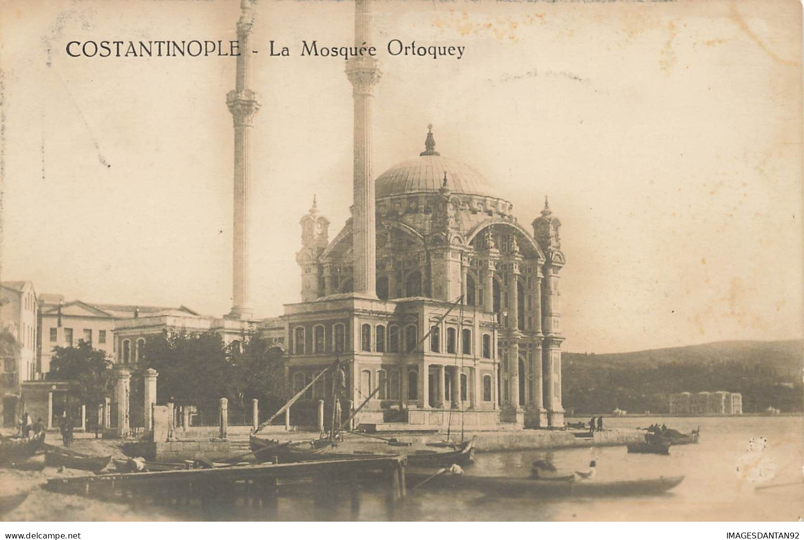 TURQUIE TURKEY TURKIYE #25592 CONSTANTINOPLE MOSQUEE ORTOQUEY - Turkey