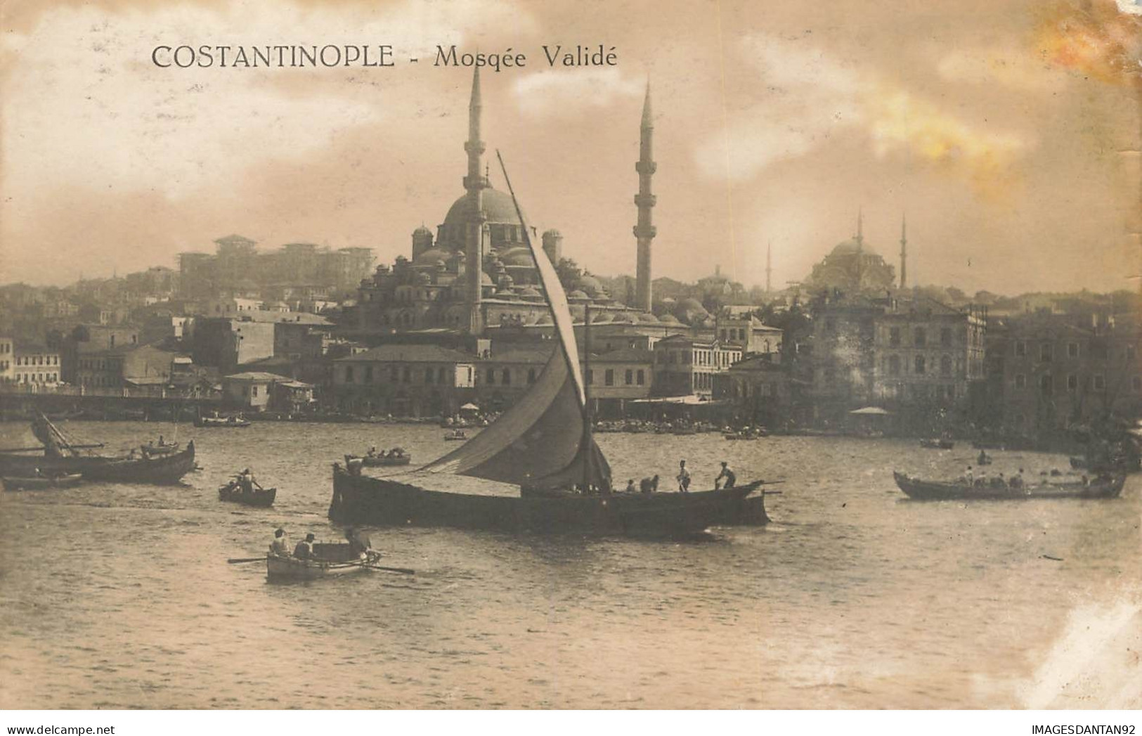 TURQUIE TURKEY TURKIYE #25585 CONSTANTINOPLE MOSQUEE VALIDE - Turquia