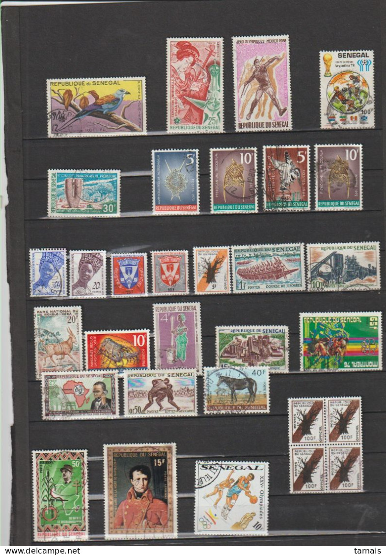 Sénégal Lot De 31 Timbres **,*,oblitérés (lot 169a) - Sénégal (1960-...)