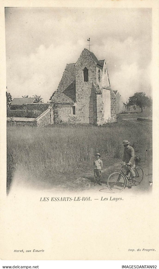 78 LES ESSARTS LE ROI #23961 LES LAYES BICYCLETTE VELO - Les Essarts Le Roi
