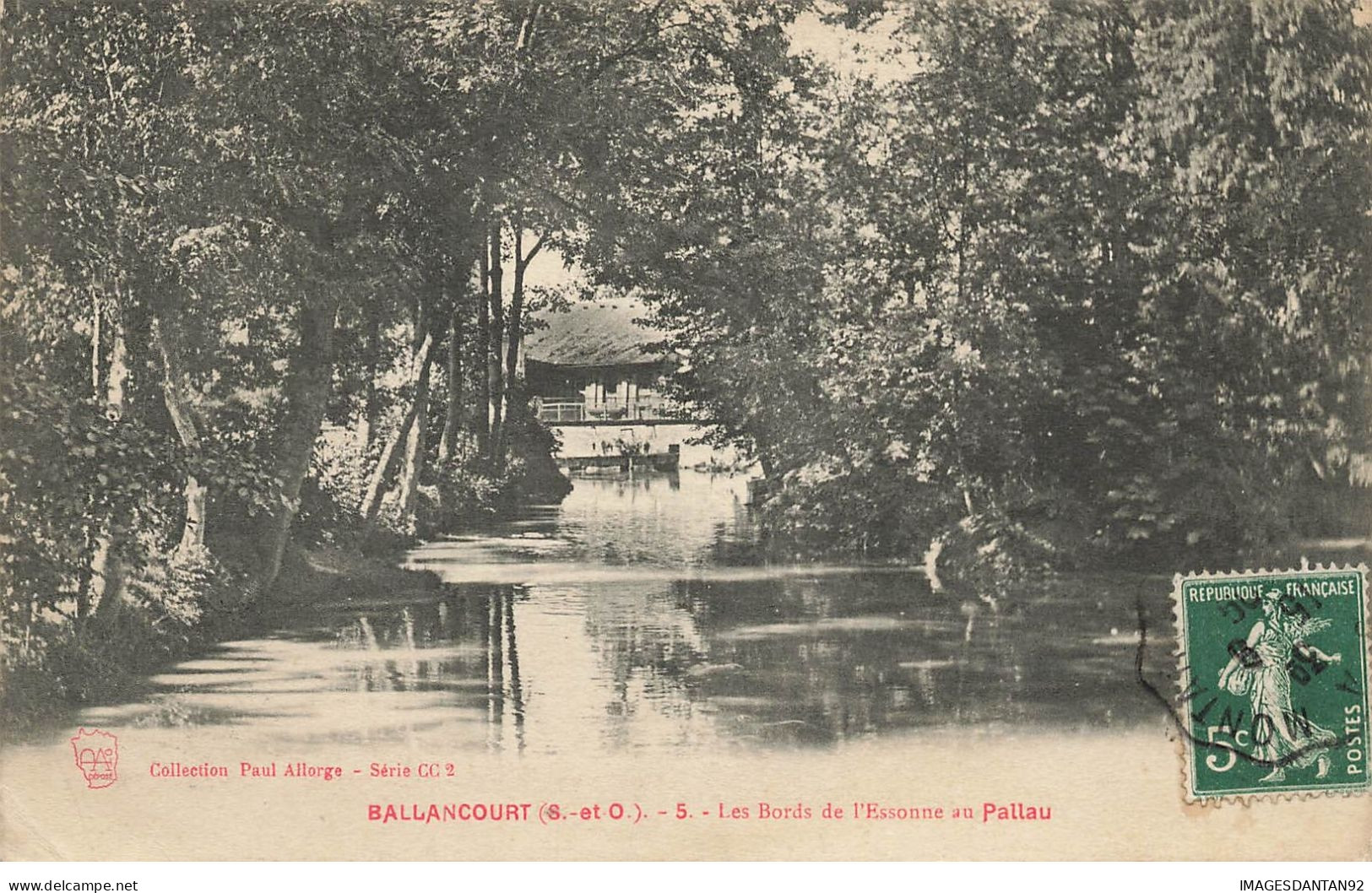 91 BALLANCOURT #26822 BORDS DE L ESSONNES AU PALLAU - Ballancourt Sur Essonne