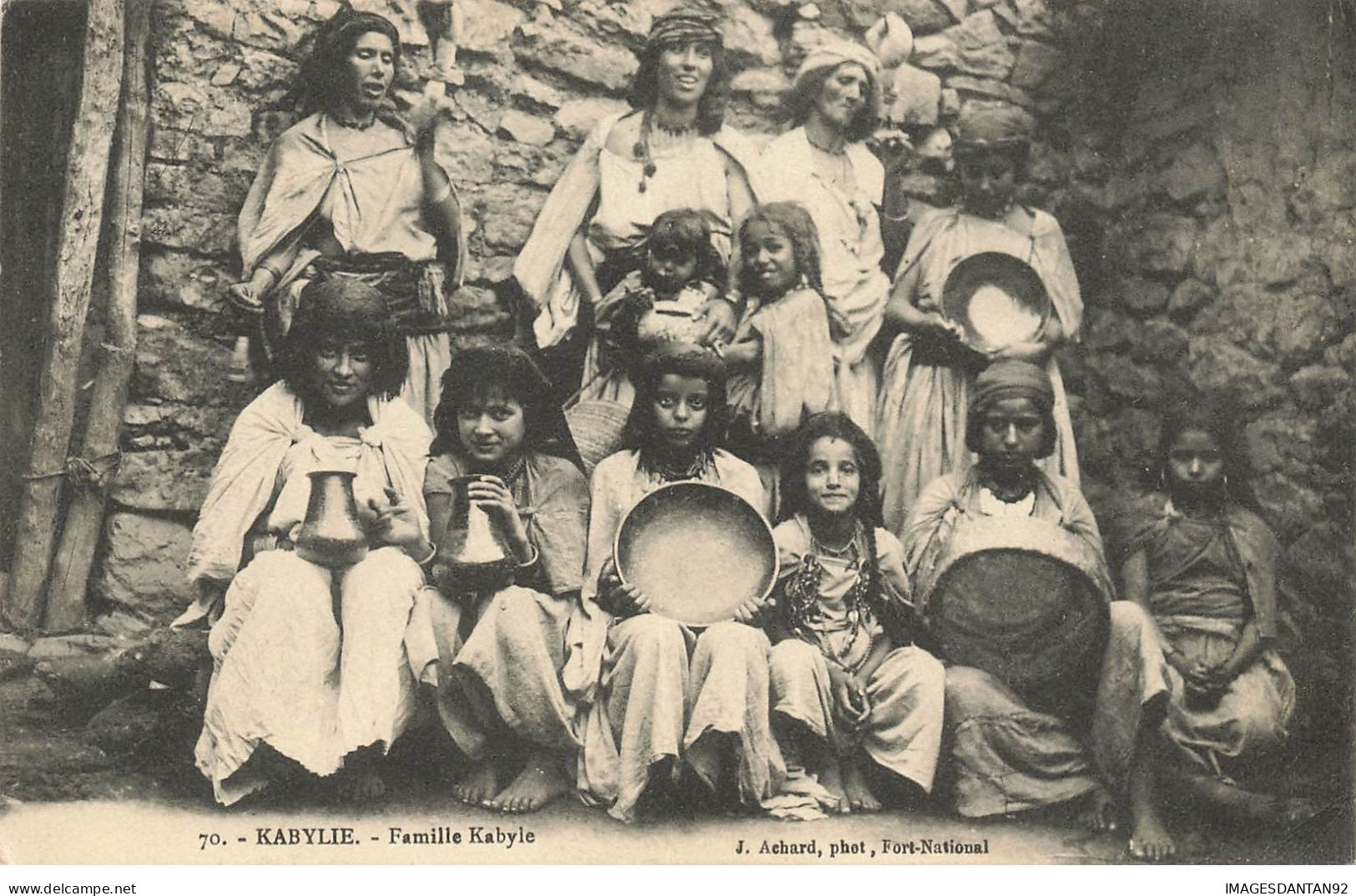 ALGERIE #25230 KABYLIE FAMILLE KABYLE - Andere & Zonder Classificatie